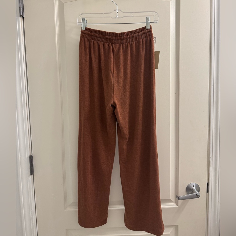 Rust Brown Drawstring Lounge Pants - image 3